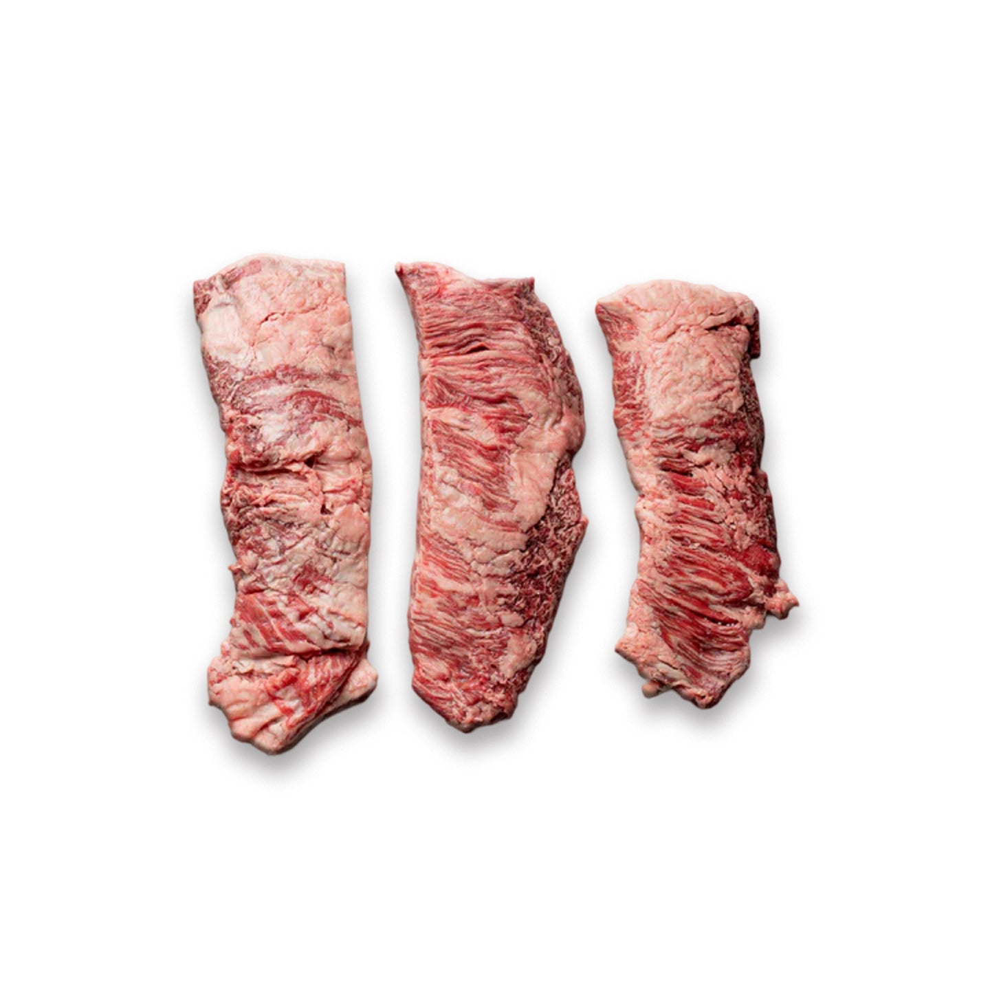 Deliciosa arrachera marinada de res Magnibeef, empacada al alto vacio, 500 gramos.