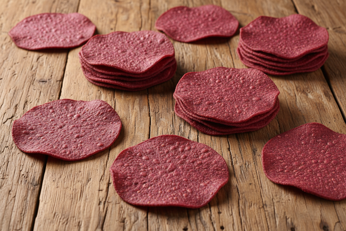 Tostadas de Betabel - 25 pzas