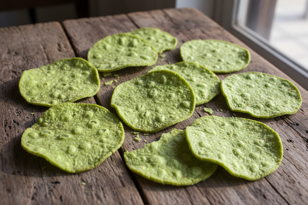 Tostadas de Nopal - 25 pzas
