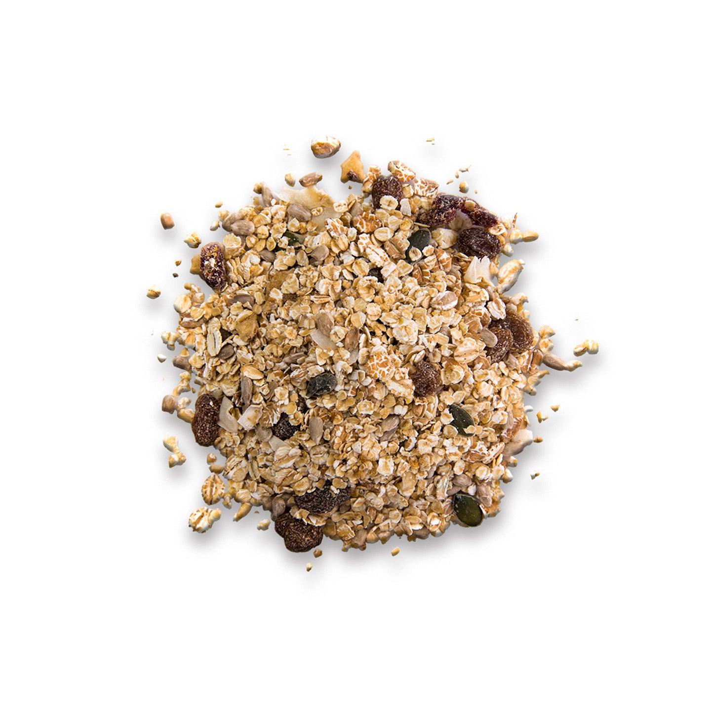 Granola artesanal Magnibeef, 250 g, rica en fibra y perfecta para desayunos.