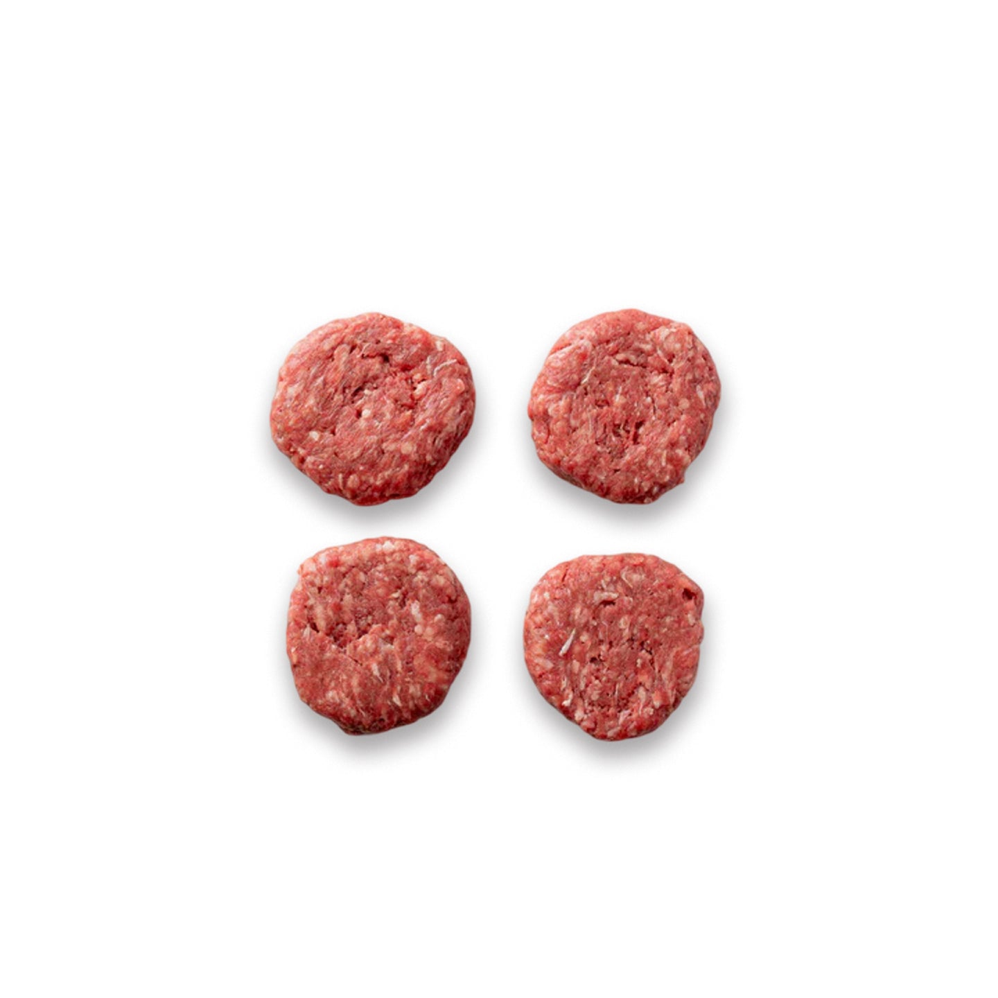 Empaque con hamburguesas de res Magnibeef, preparadas con carne seleccionada, listas para cocinar.