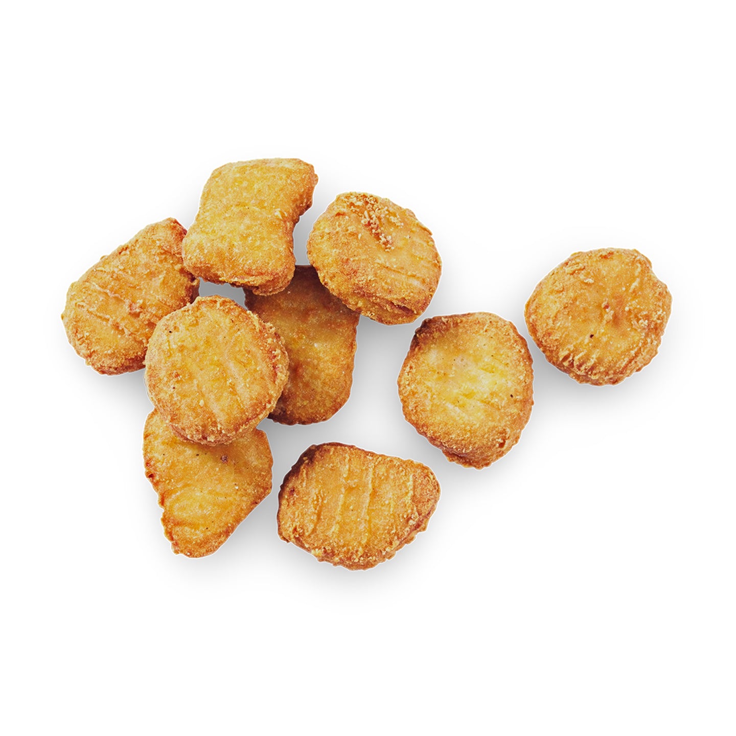 Nuggets de pollo empanizados Magnibeef, 2.4 kg, ideales para comidas rapidas o snacks.