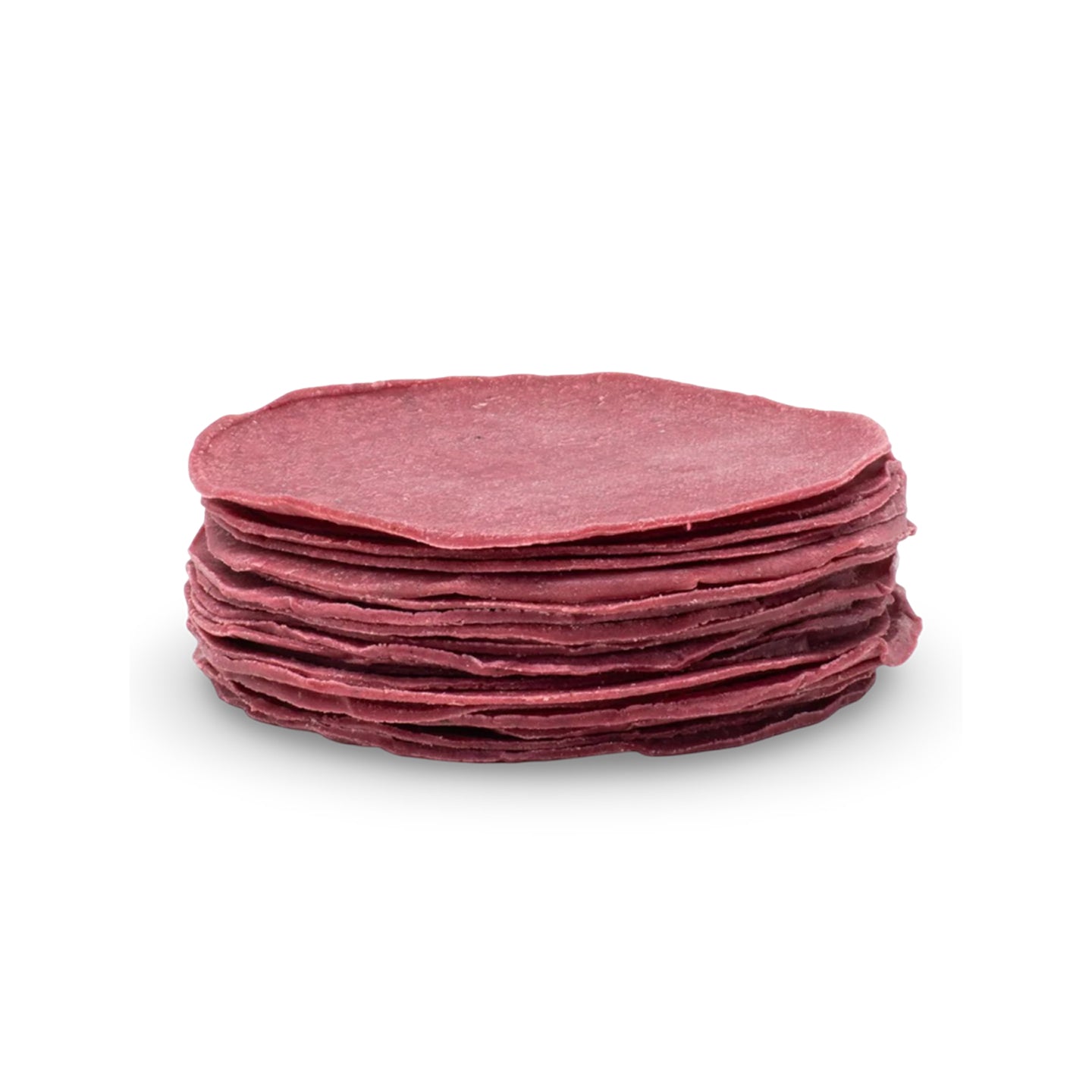 Tostadas de betabel Magnibeef, paquete de 25 piezas, saludables y crujientes.